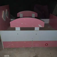 تخت کودک|تخت و صندلی بچه|چهاربرج, |دیوار
