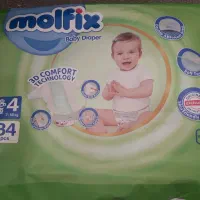 پوشک مولفیکس سایز۴و۵و۶