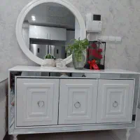 میز کنسول با آینه|بوفه، ویترین، کنسول|ملارد, |دیوار