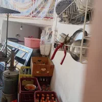 تجهیزات مغازه کباب پزی کارکرده تمیز