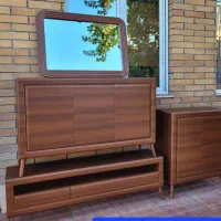 ست آینه کنسول.میز تی وی.جاکفشی.جلو مبلی کد ۲۲۰|بوفه، ویترین، کنسول|قدس, شهر‌قدس|دیوار