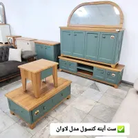آینه کنسول اقساطی|بوفه، ویترین، کنسول|قرچک, |دیوار