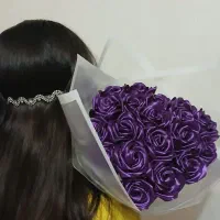 دسته گل روبانی ۲۰ شاخه