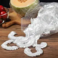 درپوش ظرف یکبار مصرف مدل نایلونی مجموعه 100 عددی