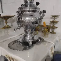 سماور گازی آکبند قلم کاریی|سماور، چایساز، قهوهساز|ساوه, |دیوار