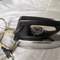 اتو بدنه استیل انگلیسی قدیمی سالم