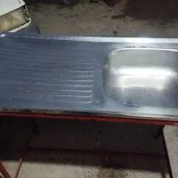 سنگ ظرف شویی همراه چهارپایه|مصالح و تجهیزات ساختمان|زابل, |دیوار