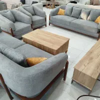 کد۲۱مبلمان دیبا مدل شرکتی مبل تدی ال جلو مبلی ۵۴|مبلمان خانگی و میز عسلی|همدان, |دیوار