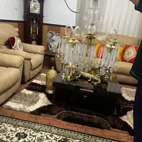 لوستر سقفی شیشه ای|لوستر و چراغ آویز|رامهرمز, |دیوار