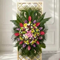 حمل تاج گل تخصصی (حرفه ای) مسقف ( شبانه روزی)