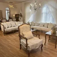 مبل کویین فرانسوی ناهار خوری استیل کلاسیک|مبلمان خانگی و میز عسلی|رباط‌کریم, وهن آباد|دیوار