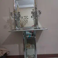 اینه شمعدان استیل