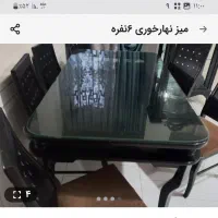 میز نهارخوری ۶ نفره|میز و صندلی غذاخوری|تهران, تهرانسر شرقی|دیوار