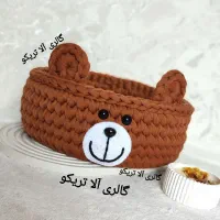 سبد تریکو باکس نظم دهنده سیسمونی کودک مدل خرسس تدی|اسباب و اثاث بچه|تهران, فلسطین (میدان انقلاب)|دیوار