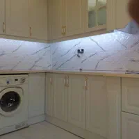 نصب کاشی بین کابینت|خدمات پیشه و مهارت|قم, نیروگاه|دیوار