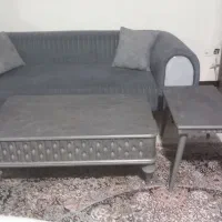 مبل هفت نفره همراه میز وسط وعسلی ترکیه ای