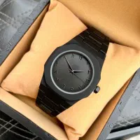 ساعت کربنی بلک مات