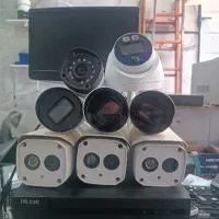 dvr 16ch هایلوک به همراه 9 عدد دوربین داهوا