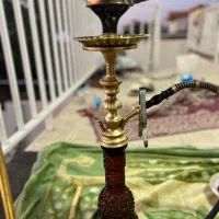 قلیان برنجی قدیمی‌سنگین