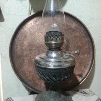 لامپا گرد سوز گلدونی انگلیسی بکر بکر|کلکسیون اشیاء عتیقه|شیراز, دارالرحمه|دیوار