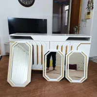 میز کنسول همراه با آینه