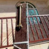 کتیبه پرده کاملا سالم|پرده، رانر، رومیزی|قم, انسجام|دیوار