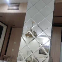 آیینه/ دکوراتیو/شاخه آیی/مدرن/نصب حرفه ایی|آینه|اصفهان, خلیل آباد|دیوار