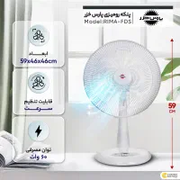 پنکه ریما پارس خزر بدون کنترل|پنکه و تصفیه‌کنندهٔ هوا|مشهد, سراب|دیوار