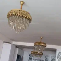 سه عدد لوستر نو تازه خریدیم
