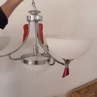 لوستر سه شاخه|لوستر و چراغ آویز|قم, حنیف نژاد|دیوار