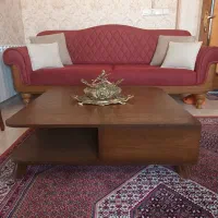 میز جلومبلی  باچوب گردو و سالم و محکم با دوتا عسلی|مبلمان خانگی و میز عسلی|تهران, خانی آباد نو شمالی|دیوار