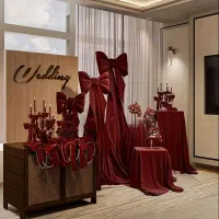 دکور تولد نامزدی کریسمس دیزاین|خدمات پذیرایی، مراسم|رشت, گلسار|دیوار