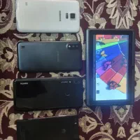 تبلت و گوشی a01 و p8 lite و s5 و y7 prime|موبایل|تهران, شوش|دیوار