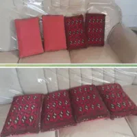 ۴عدد کوسن طرح ترکمن بفروش میرسد