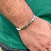 دستبند بنگل پیچی مردانه زنانه هدیه