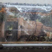 تابلو فرش باز نکرده نو سایز ۶۳ در ۱۱۵