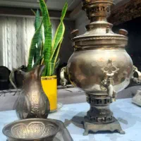 سماور زغالی ۴لیتری