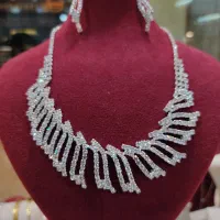 نیم ست مجلسی فول نگین مناسب عروسی|بدلیجات|شیراز, زند|دیوار