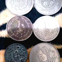 ۲هزارتاسکه خارجی  و۶تام ایرانی ۴۰تا۲۵تومنی