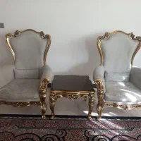 مبلمان ۷نفره سالم بدون هیچ شکستگی|مبلمان خانگی و میز عسلی|سریش آباد, |دیوار