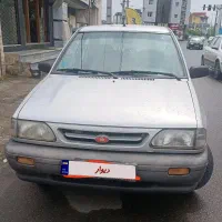 پراید سواری مدل ۸۷ نقره ای متالیک سالم تمیز