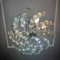 2 تا لوستر کریستال