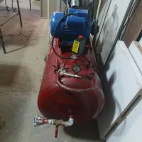 پمپ باد ۲۵۰ لیتری دو پیستون|ماشینآلات صنعتی|سنقر, |دیوار