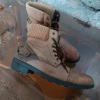 بوت نیم بوت چرم اصل ایتالیا