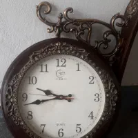 ساعت دیواری دو طرفه شیک|ساعت دیواری و تزئینی|گنبد کاووس, |دیوار