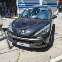پژو207 مشکی مدل 1405 موتور جدیدسقف فلز