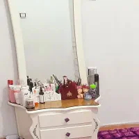 آینه کنسول سفید