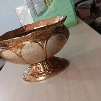 جامیوه ای طلایی تزئینی بزرگ|ظروف سرو و پذیرایی|نورآباد, |دیوار