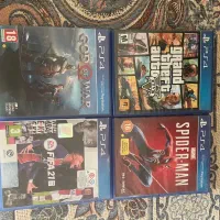 بازیps4 فیفا خدای جنگ جی تی ای اسپایدرمن