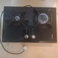 اجاق گاز صفحه ای ۲ شعله استیل البرز